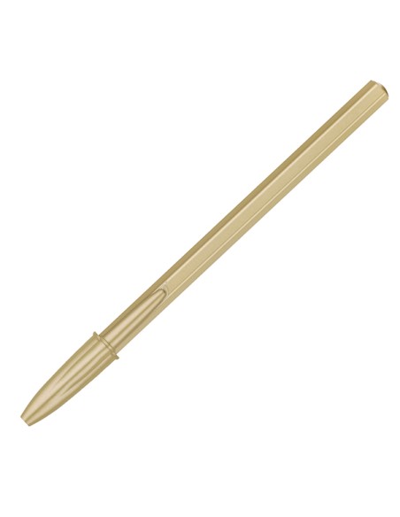 Scatola 20 penna sfera Cristal GlacE' fusto oro 1.0mm BIC® 302522 BIC CON CAPPUCCIO