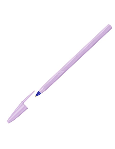 Scatola 20 penna sfera Cristal Pastel colori assortiti 1.0mm BIC® 302550 BIC CON CAPPUCCIO
