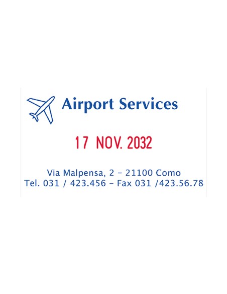Timbro Professional 4.0 5460 DATARIO cartuccia NON inclusa 56x33mm personaliz au 170340 TRODAT DATARI-NUMERATORI-POLINOMI