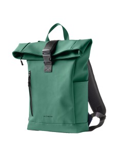 Zaino Roll-top Drop gomma antipioggia dim. 30x42x14cm verde InTempo 9239DRG24 2