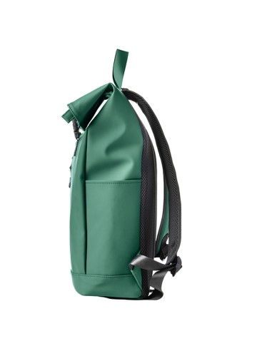 Zaino Roll-top Drop gomma antipioggia dim. 30x42x14cm verde InTempo 9239DRG24