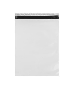 100 Sacchetti in polietilene 35x45x5cm FB05 No Brand BUSTE A SACCO CON SOFFIETTO
