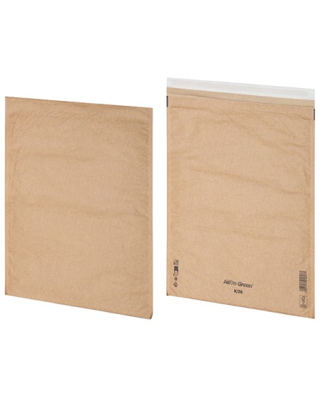 50 Buste imbottite 370x470mm K/20 AirPro Avana Green Bong 12296 Bong Packaging BUSTE IMBOTTITE