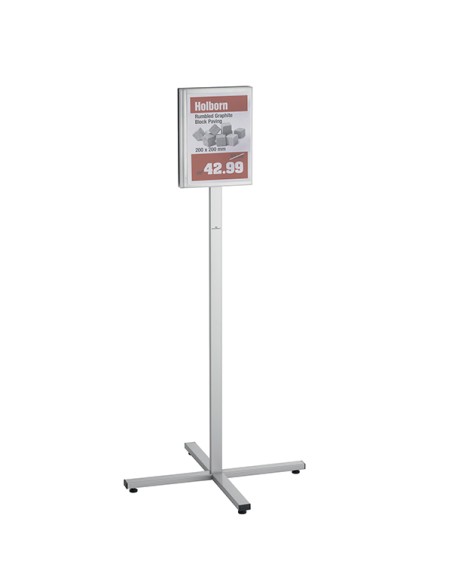 Espositore da pavimento da esterno Info Stand Outdoor A4 Durable 5020-57 DURABLE CORNICI AUTOPORTANTI