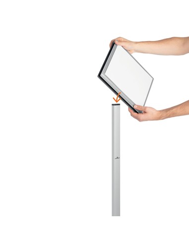Espositore da pavimento da esterno Info Stand Outdoor A4 Durable 5020-57 DURABLE CORNICI AUTOPORTANTI