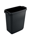 Bidone nero DURABIN rettangolare in PP con maniglie per il trasporto 60 lt Durab 1800503221