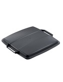 Coperchio nero per bidone DURABIN quadrato 90 lt Durable 1800506221