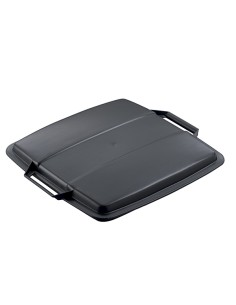 Coperchio nero per bidone DURABIN quadrato 90 lt Durable 1800506221