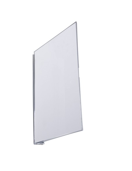 Conf. 10 cartelli da corsia in PET rigido a bandiera magnetico A5 verticale Dura 1872-19 DURABLE CORNICI DA PARETE E SUPPORTI