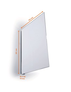 Conf. 10 cartelli da corsia in PET rigido a bandiera magnetico A4 verticale Dura 1874-19 DURABLE CORNICI DA PARETE E SUPPORTI 2