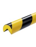 Profilo paracolpi angolare magnetico C25R giallo/nero 1m Durable 1110-130
