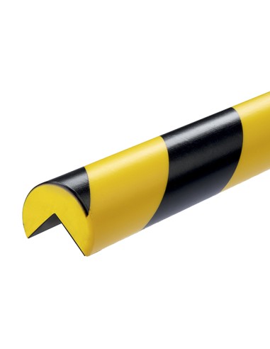 Profilo paracolpi angolare magnetico C25R giallo/nero 1m Durable 1110-130