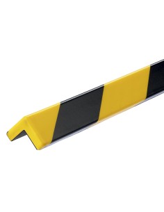 Profilo paracolpi angolare magnetico C35 giallo/nero 1m Durable 1112-130