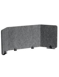 Pannello divisorio da scrivania EFFECT 160 pieghevole in feltro 1,6 m Durable 3135-58 DURABLE SCRIVANIE E TAVOLI RIUNIONE
