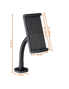 Supporto per tablet da tavolo o parete TOUGH WALL/TABLE Durable 8944-01 2