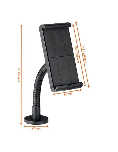 Supporto per tablet da tavolo o parete TOUGH WALL/TABLE Durable 8944-01