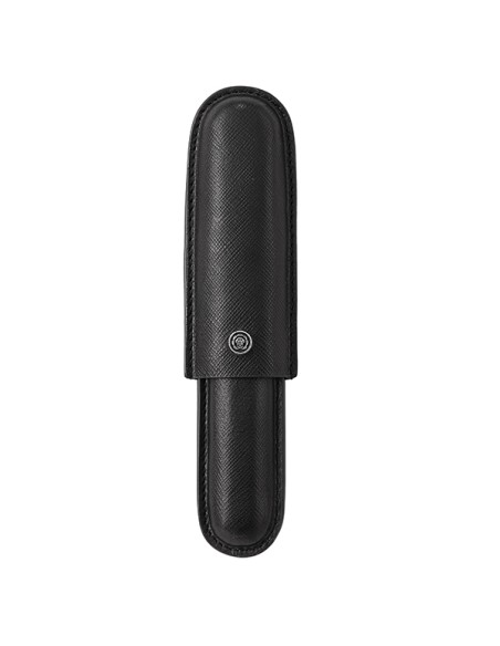 Astuccio portapenne Sigaro vera pelle Saffiano nero Cross E000001