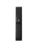 Astuccio Portapenne c/chiusura magnetica vera pelle Saffiano nero Cross E000011