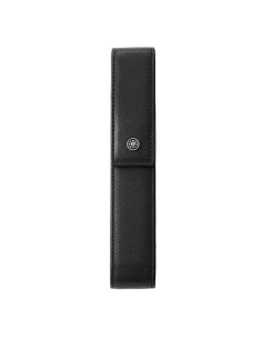 Astuccio Portapenne c/chiusura magnetica vera pelle Saffiano nero Cross E000011 Cross PELLETTERIA
