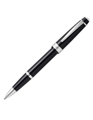 Penna roller Bailey Light punta F fusto nero/chromo Cross E011062 Cross ROLLER E PORTAMINE