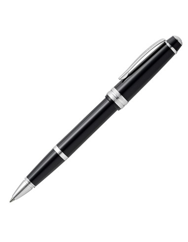 Penna roller Bailey Light punta F fusto nero/chromo Cross E011062 Cross ROLLER E PORTAMINE