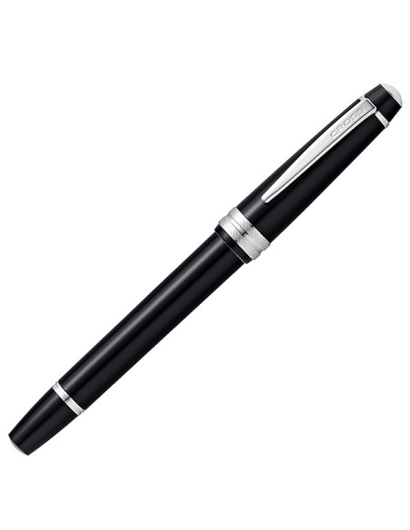 Penna stilografica Bailey Light punta M fusto nero/chromo Cross E011065