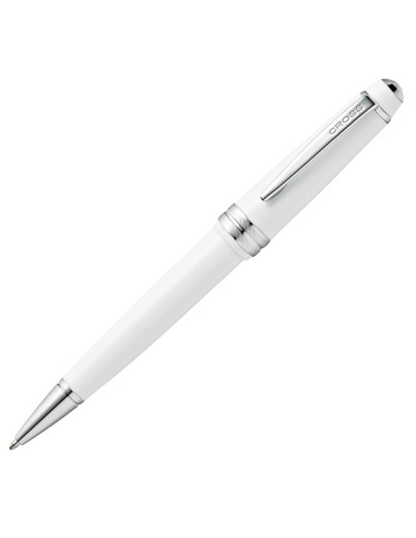 Penna sfera Bailey Light punta F fusto bianco/chromo Cross E011051 Cross SFERE E MULTIFUNZIONE