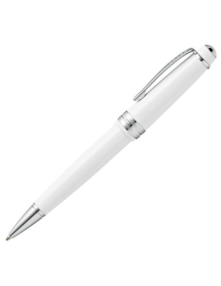 Penna sfera Bailey Light punta F fusto bianco/chromo Cross E011051 Cross SFERE E MULTIFUNZIONE