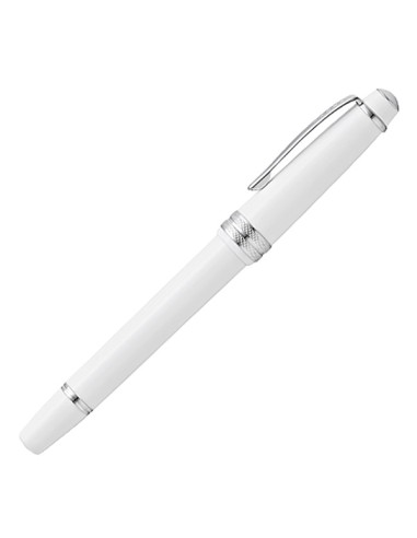 Penna roller Bailey Light punta F fusto bianco/chromo Cross E011052 Cross ROLLER E PORTAMINE