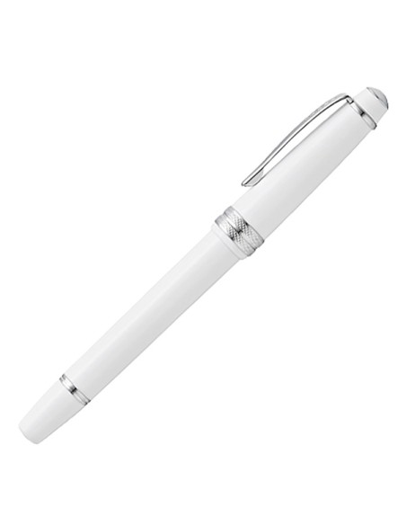 Penna roller Bailey Light punta F fusto bianco/chromo Cross E011052 Cross ROLLER E PORTAMINE