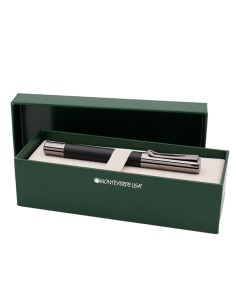 Penna Roller Ritma punta M fusto nero Monteverde J042348 2