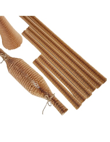 Conf. 20 manicotti in carta alveolare 3D 60x1cm X102205