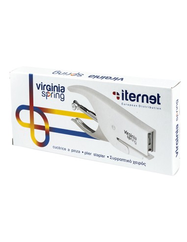 Cucitrice a pinza Virginia spring BIANCO in scatola Iternet 0101BI ITERNET CUCITRICI A PINZA