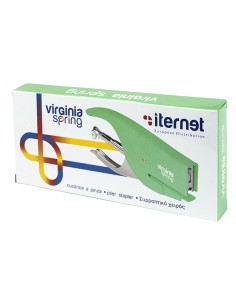 Cucitrice a pinza Virginia spring VERDE in scatola Iternet 0101VE ITERNET CUCITRICI A PINZA 2
