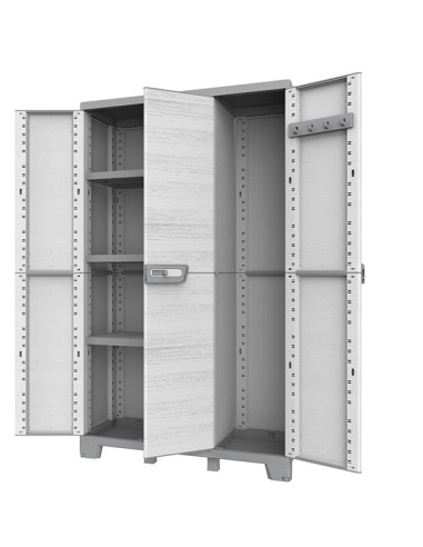 Armadio 3 ante CAB102A sequoia grigio Terry 1003207
