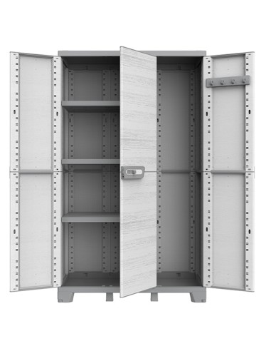 Armadio 3 ante CAB102A sequoia grigio Terry 1003207
