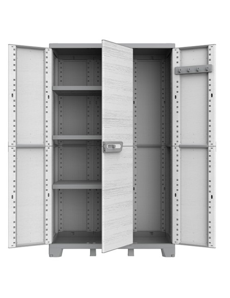 Armadio 3 ante CAB102A sequoia grigio Terry 1003207