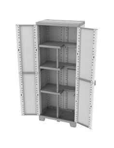 Armadio 2 ante CAB2680 sequoia grigio Terry 1003205 TERRY ARMADI E MOBILI CONTENITORE 2