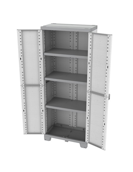 Armadio 2 ante CAB2680 sequoia grigio Terry 1003205 TERRY ARMADI E MOBILI CONTENITORE