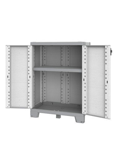 Armadio 2 ante CAB680 sequoia grigio Terry 1003206