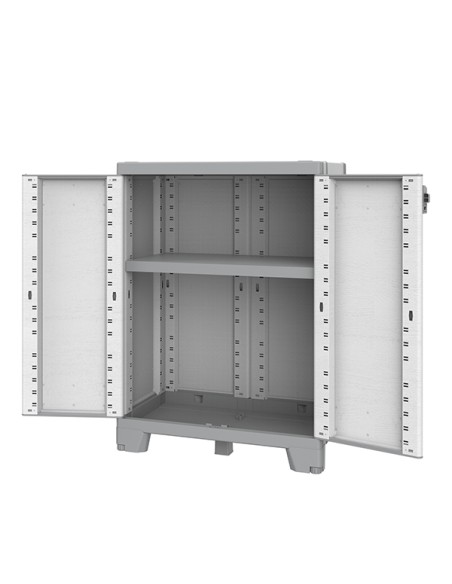 Armadio 2 ante CAB680 sequoia grigio Terry 1003206