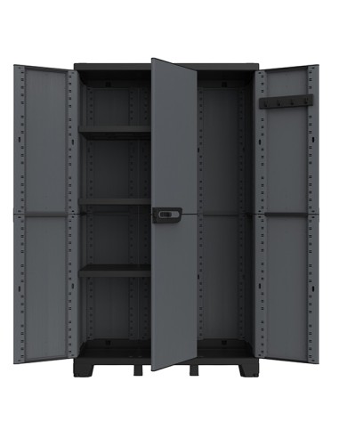 Armadio 3 ante CAB102A ardesia nero Terry 1003203