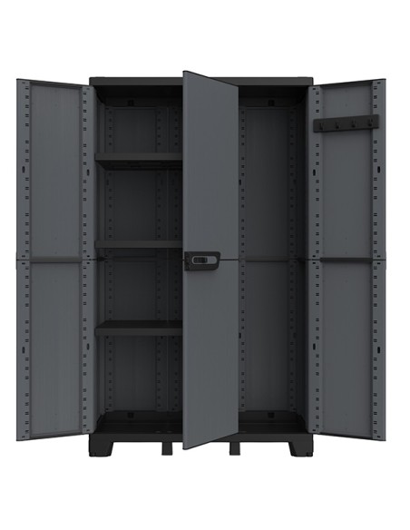 Armadio 3 ante CAB102A ardesia nero Terry 1003203