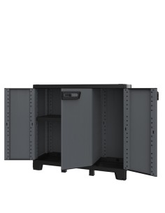 Armadio 3 ante CAB102B ardesia nero Terry 1003204 2