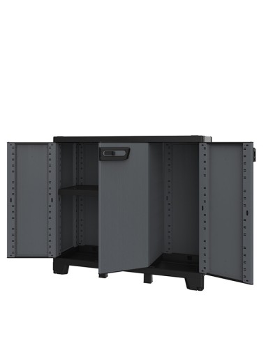 Armadio 3 ante CAB102B ardesia nero Terry 1003204