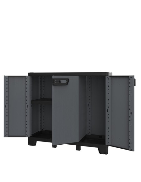 Armadio 3 ante CAB102B ardesia nero Terry 1003204