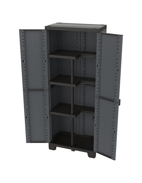 Armadio 2 ante CAB2680 ardesia nero Terry 1003201