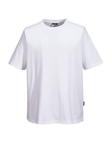 T-shirt chef unisex a maniche corte tg M bianco Portwest C195WHRM Portwest FELPE-MAGLIETTE-CAMICIE