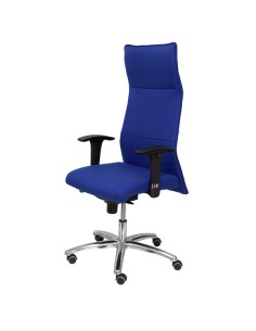 Poltrona direzionale Albacete blu c/braccioli regolabili e schienale alto Piquer 8436549391538 Piqueras y Crespo SEDUTE DIREZ...