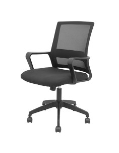 Seduta oeprativa Ergo 535 c/bracc fissi e schinale in rete nero Piqueras y Cresp 8435501019503 Piqueras y Crespo SEDUTE OPERA...